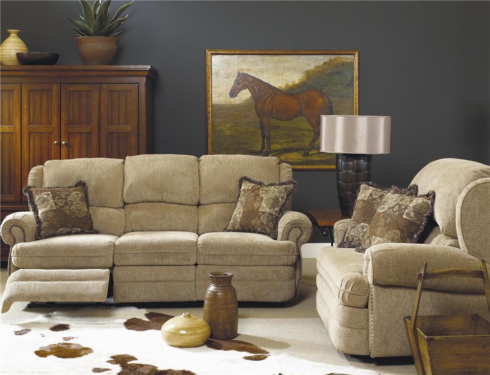 Lane Hancock Double Reclining Sofa AHFA Reclining Sofa